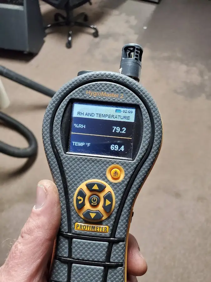 Moisture meter humidity assessment for Fire & Smoke Damage Restoration in Bothell West